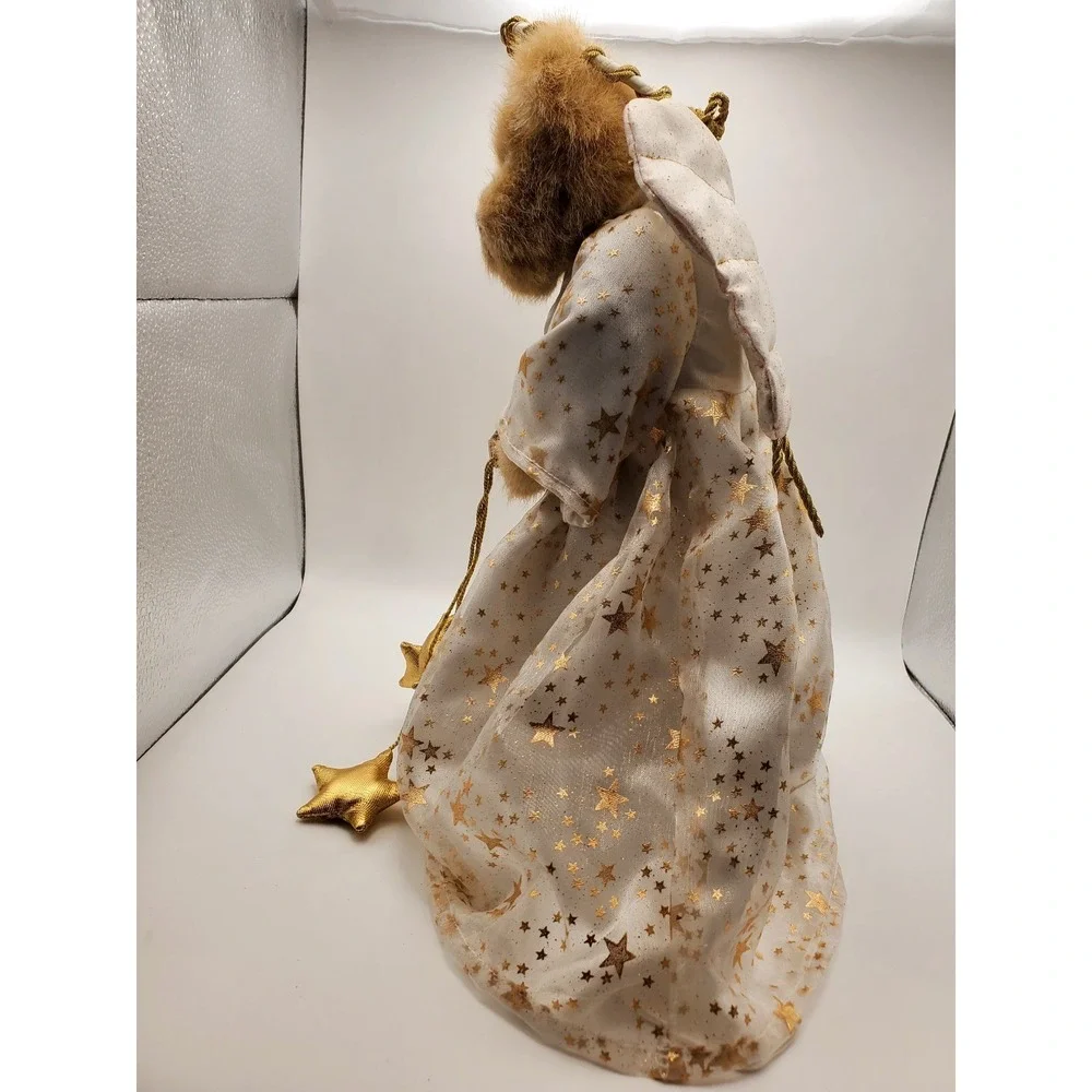 Boyds Bears Gloranna Angelstar Christmas Tree Topper Plush Angel